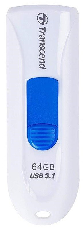 Pendrive (Pamięć USB) TRANSCEND (64 GB \Biały )