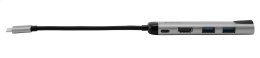 VERBATIM MULTIMEDIA ADAPTER USB-C TO 2 x USB HDMI RJ45 49141