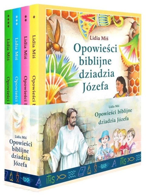 Pakiet: Opowieści biblijne dziadzia Józefa T.1-4