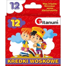 Kredki świecowe 12 kolorów