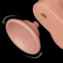 DILDO 8.5'' SLIDING SKIN DUAL LAYER DONG FLESH 24-0374