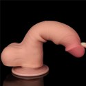 DILDO 8'' SLIDING SKIN DUAL LAYER DONG FLESH 24-0371