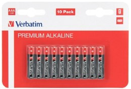 Baterie VERBATIM Alkaliczna AAA (LR03) 10 szt. 49874