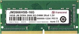 Pamięć TRANSCEND (SODIMM\DDR4\16 GB\2666MHz\1.2V\19 CL\Single)