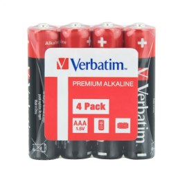 VERBATIM BATERIE ALKALICZNE LR03 AAA SHRINK*4 49500