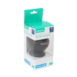 OMEGA SPEAKER GŁOŚNIK SPLASH RESIST. BLUETOOTH V3.0 BLACK [42451] TE