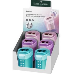 Temperówka podwójna RollOn Sparkle FABER CASTELL