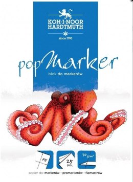 Blok popmarker A4 25 kartek 70G.