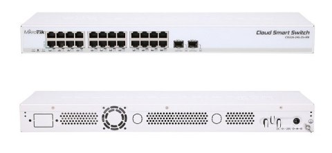 Switch smart MikroTik CSS326-24G-2S+RM (20x 10/100/1000Mbps)