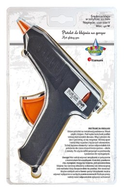 Pistolet do klejenia na gorąco 40W na klej 11mm