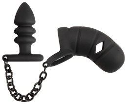 COCK CAGE WITH BUTT PLUG 14-3530