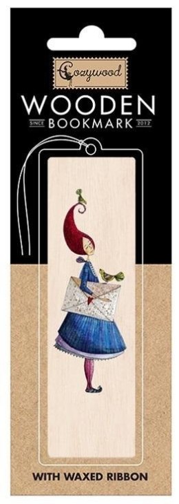 Zakładka drewniana List