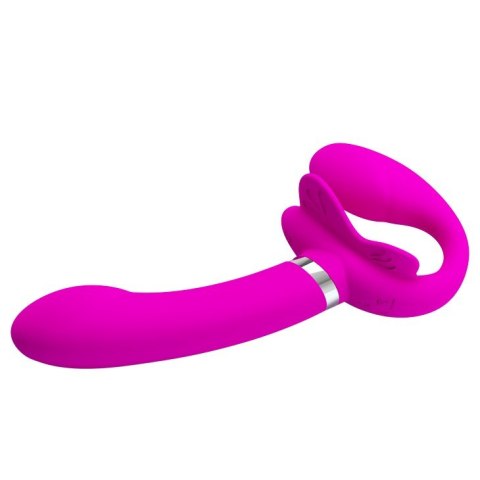 STRAPON BEZ UPRZĘŻY PRETTY LOVE - VIBRATING STRAPLESS STRAP-ON 05-1279