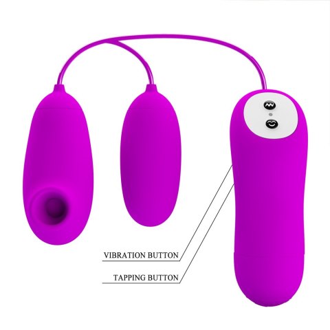WIBRATOR PRETTY LOVE SUCTION & VIBROBULLETS 05-1411
