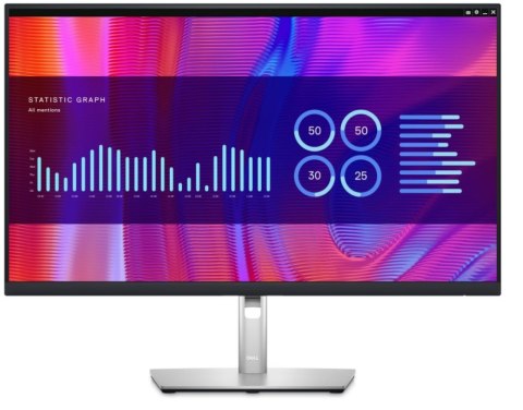 Monitor DELL 27" 2560 x 1440 210-BDEH Srebrno-czarny