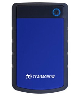 Dysk twardy zewnętrzny TRANSCEND StoreJet 25H3 2 TB Niebieski TS2TSJ25H3B TS2TSJ25H3B