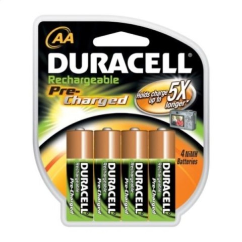 DURACELL ACCUMULATOR HR06 AA 2500mAh NiMH DX1500 PRE CHARGED BLISTER*4