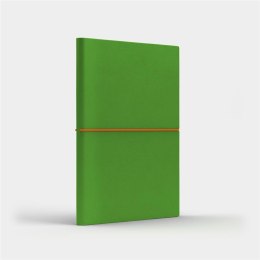 Notatnik A5 Fun M kratka jasnozielony/pomarańczowy