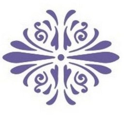 Szablon zmywalny ornament 12x15cm 0,5mm