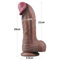 DILDO 11'' DUAL LAYERED SILICONE COCK XXL 24-0440