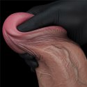 DILDO 13'' DUAL LAYERED SILICONE COCK XXL 24-0439