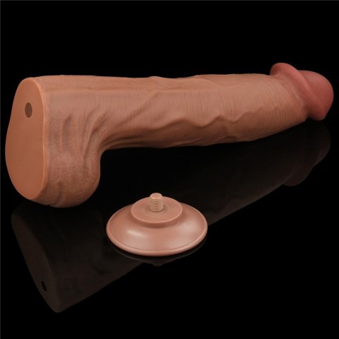 DILDO 14'' KING SIZED SLIDING SKIN DUAL LAYER DONG 24-0388