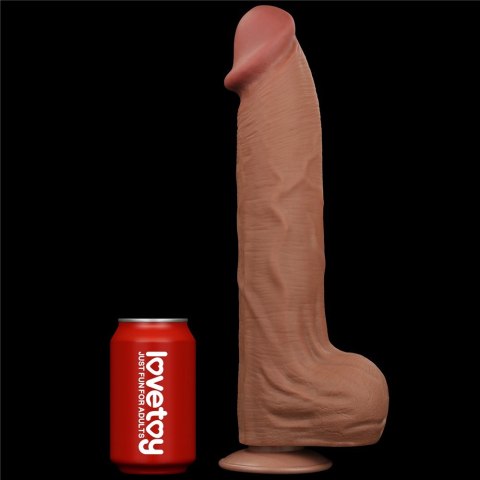 DILDO 14'' KING SIZED SLIDING SKIN DUAL LAYER DONG 24-0388