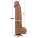 DILDO 14'' KING SIZED SLIDING SKIN DUAL LAYER DONG 24-0388