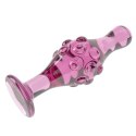 DILDO 4.5" GLASS ROMANCE 24-0423