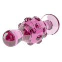 DILDO 4.5" GLASS ROMANCE 24-0423