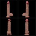 DILDO 9'' DUAL LAYERED SILICONE COCK 24-0395