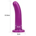 SILICONE HOLY DONG MEDIUM FIOLETOWY 24-0424