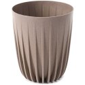 Donica Stripped ECO coffee latte 19xh23 cm