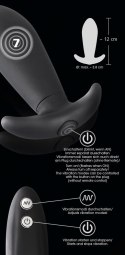 KOREK ANALNY REMOTE CONTROLLED VIBRO PLUG 13-2486