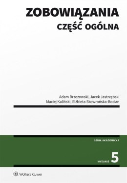 Zobowiązania. Część ogólna w.5