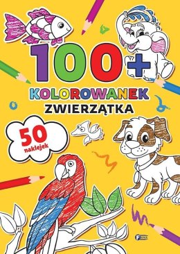 100+ Kolorowanek. Zwierzątka