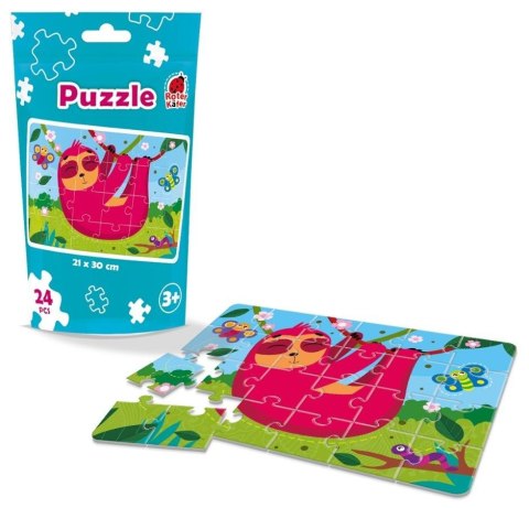 Puzzle edukacyjne - Leniwiec