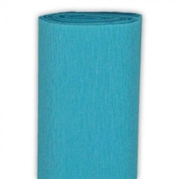 Krepina premium 114 200x50cm turkusowa