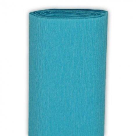 Krepina premium 114 200x50cm turkusowa