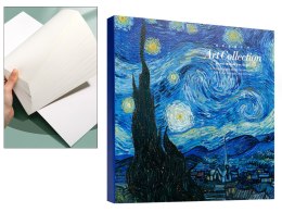 Blok rysunkowy/szkicownik - V. van Gogh, Gwiaździsta Noc.