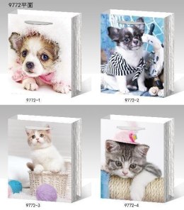 Torebka prezentowa L Zwierzaki