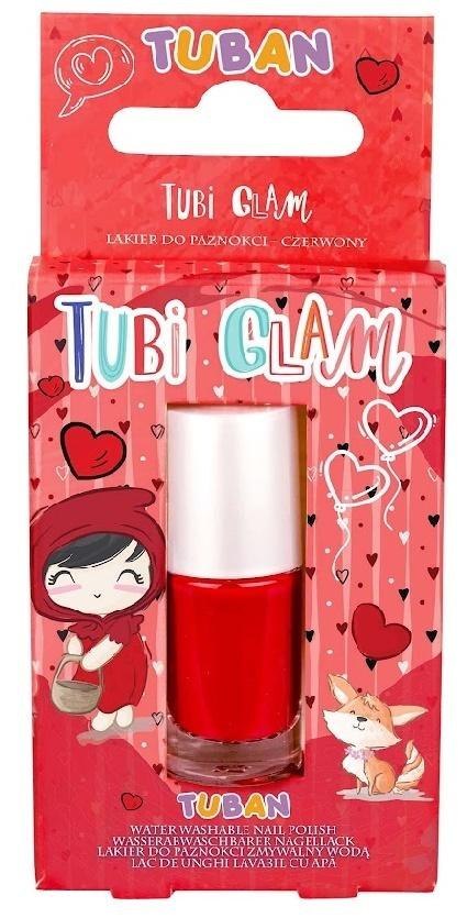 Lakier Tubi Glam czerwony TUBAN