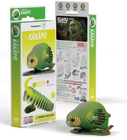 Papuga Kakapo Eugy. Eko Układanka 3D