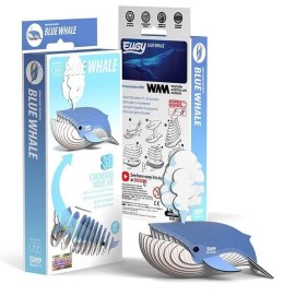 Wieloryb Płetwal Błękitny Eugy. Eko Układanka 3D