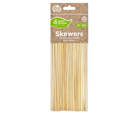 Patyki szaszłykowe - 250x2.5 mm 200 szt