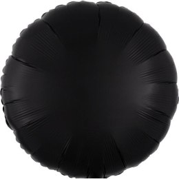 Balon foliowy Lustre Black okrągły 43cm