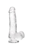 JELLY DILDO TRANSPARENT S 37-0014