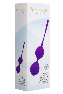 KULKI LOVE BALLS PURPLE 37-0059