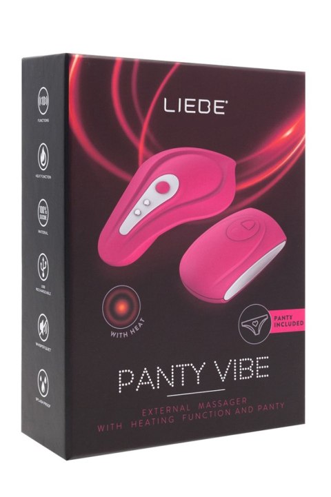 WIBRATOR PANTY VIBE RECARGABLE CERISE S-M 36-0019