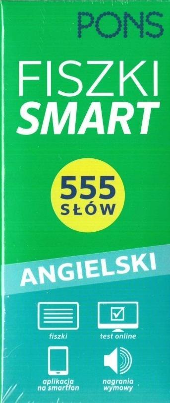 Fiszki Smart 555 słów. Angielski w.2022